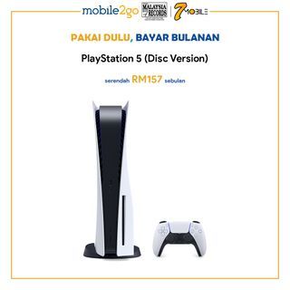 Sony PlayStation 5 PS5 (Disc Version) - 1 Year Warranty