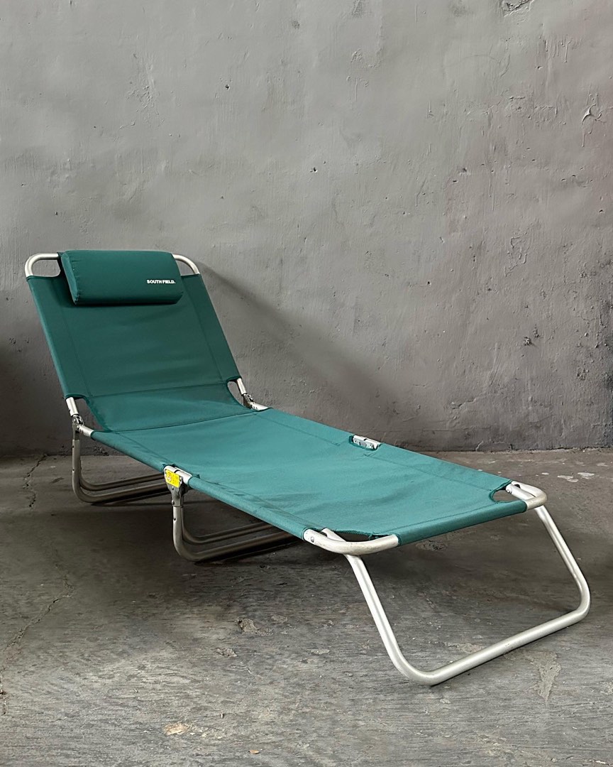 Southfield reclining folding bed/outdoor folding bed, Furniture & Home Living, Outdoor Furniture