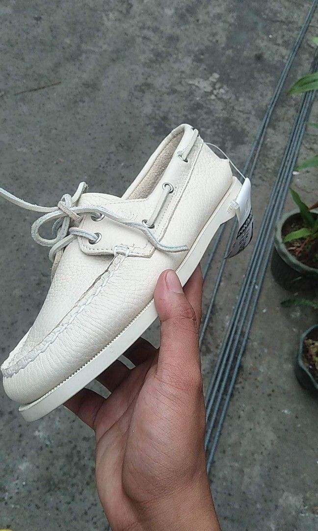Sperry gold cup white online