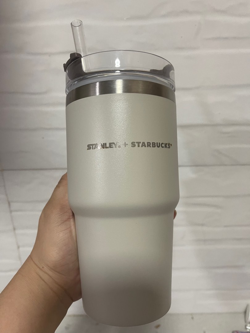 Stanley Starbucks Tumbler with Straw, Furniture & Home Living