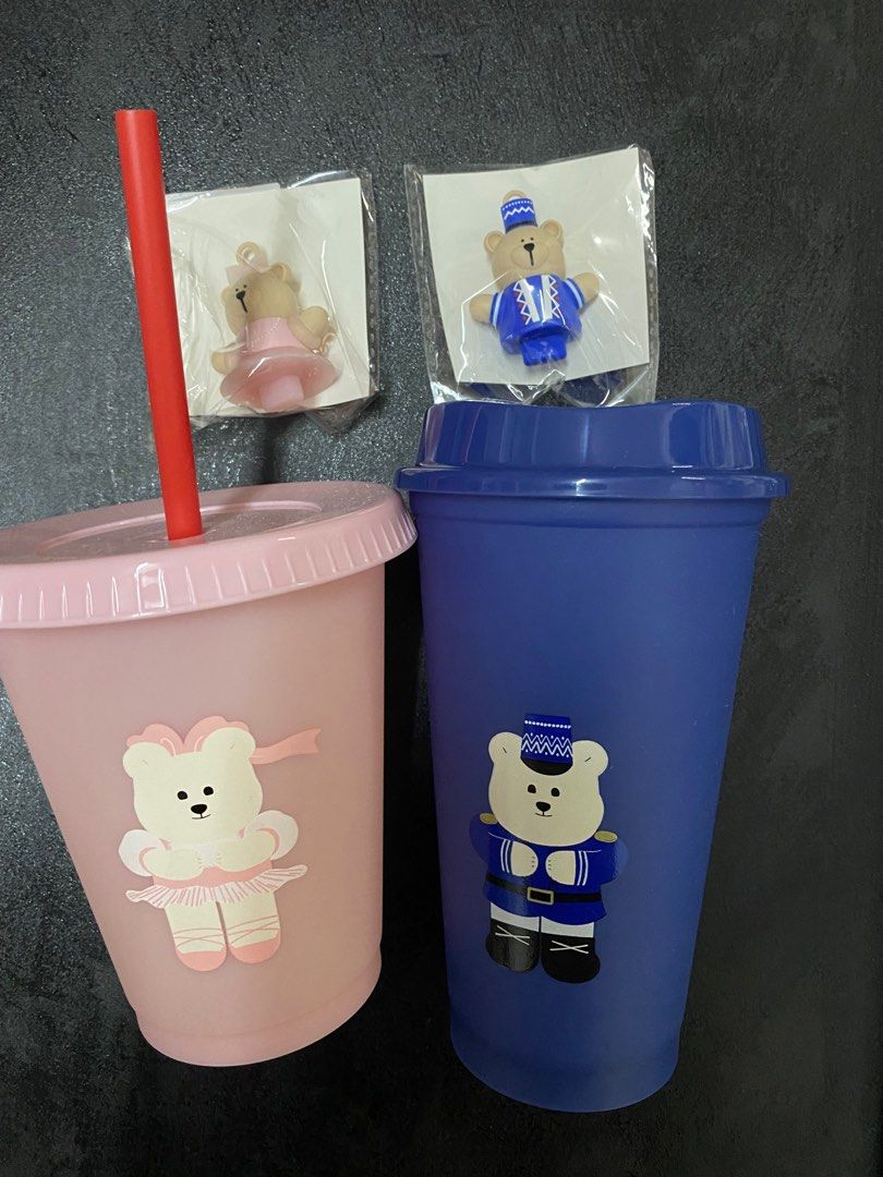 Starbucks Colour Changing Reusable Cups Toppers Furniture And Home