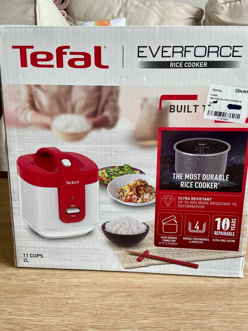 Tefal Everforce Rice Cooker, TV & Home Appliances, Kitchen Appliances