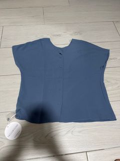 The closet lover blue top