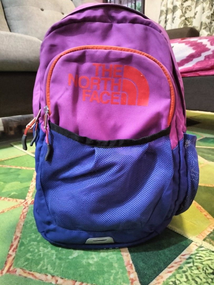 North face multicolor sales backpack