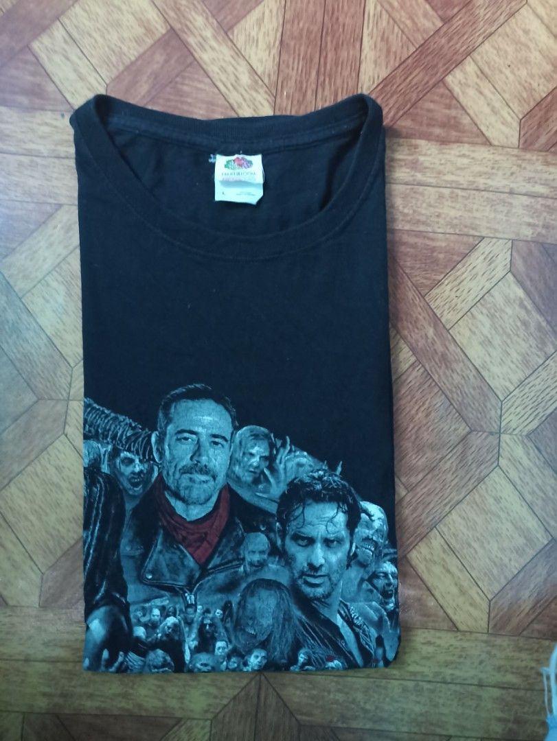T-shirt The Walking Dead Officiel AMC - Graphique Walker Skull En 3XL Noir