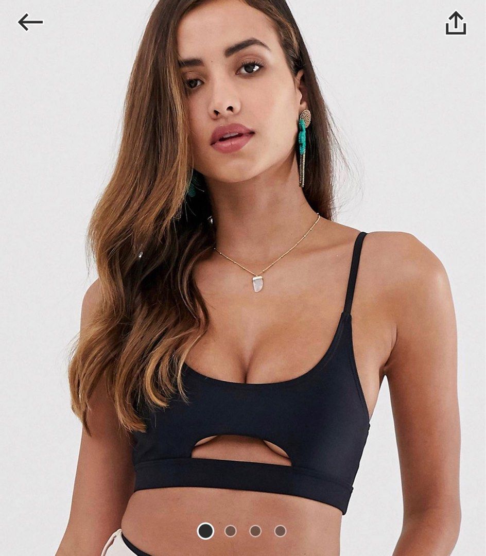 asos padded bikini