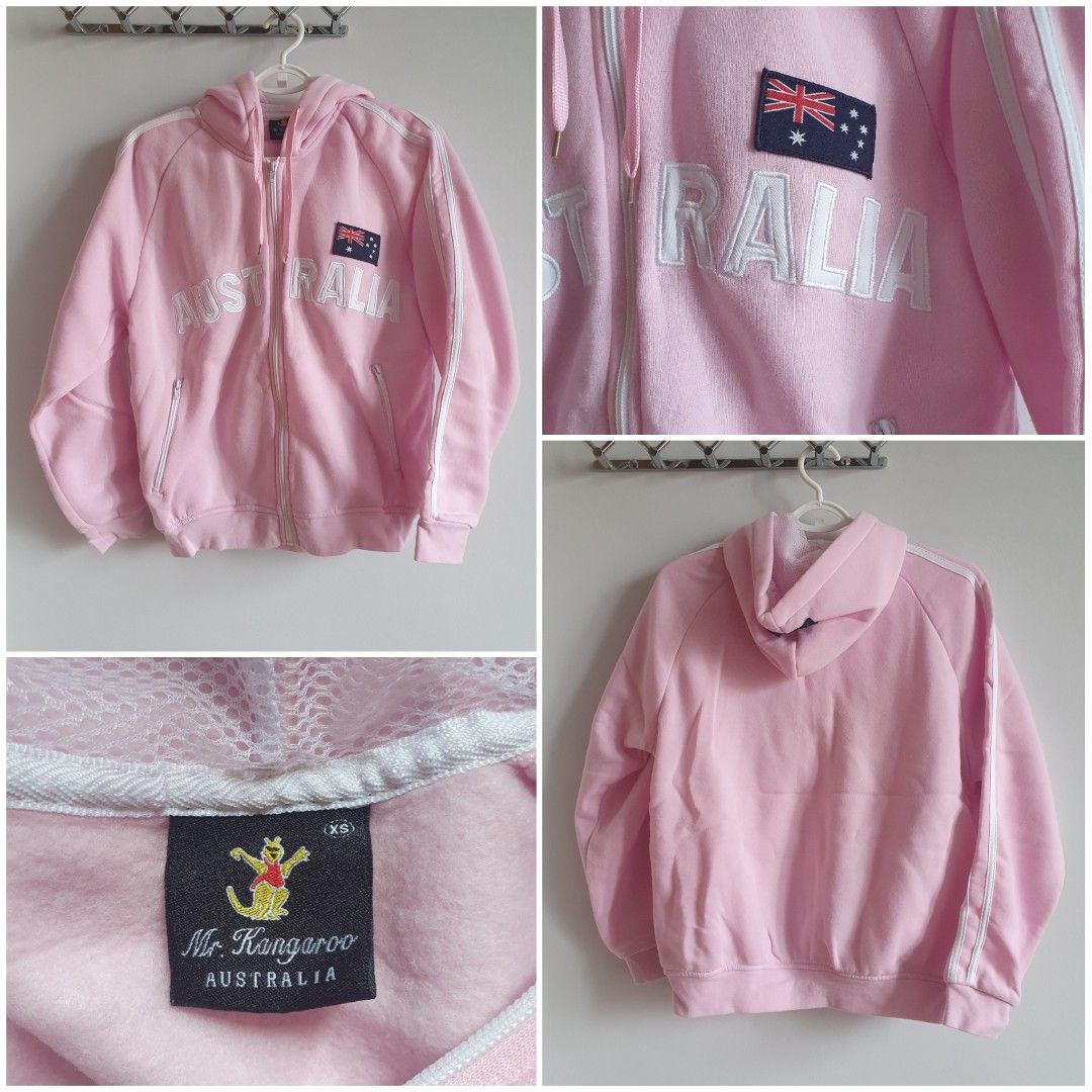 Red white and blue fox hoodie on sale