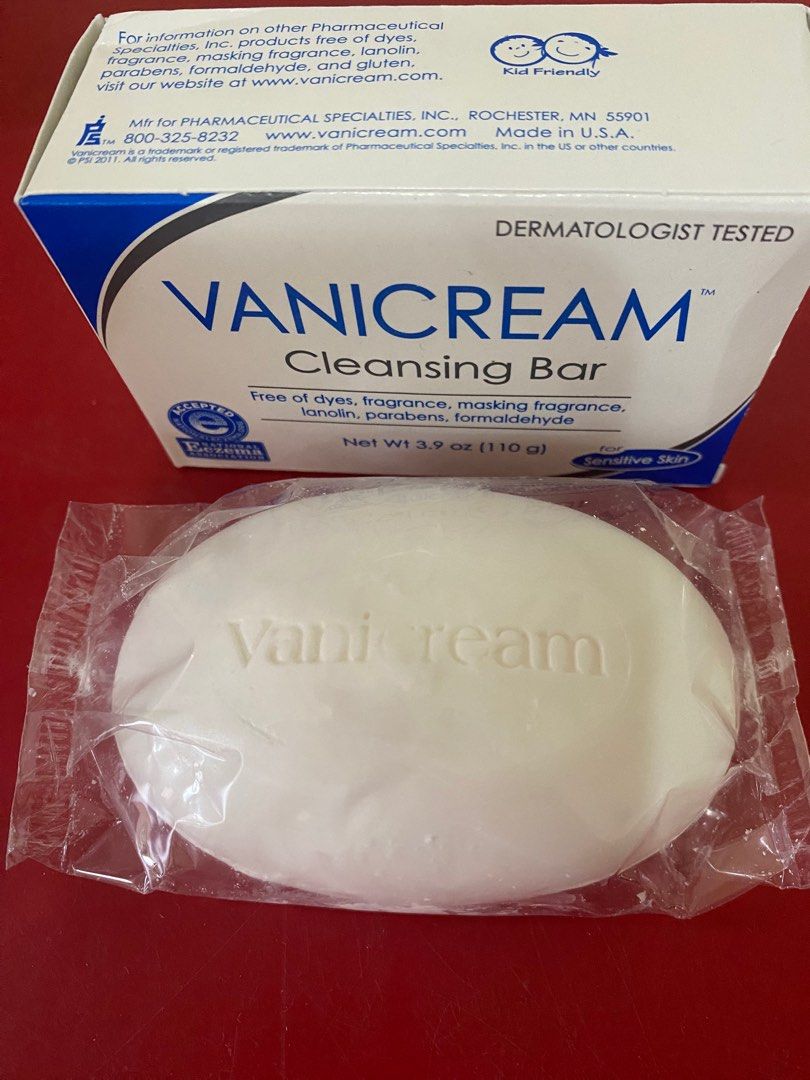 Vanicream cleansing bar, Beauty & Personal Care, Bath & Body, Bath on