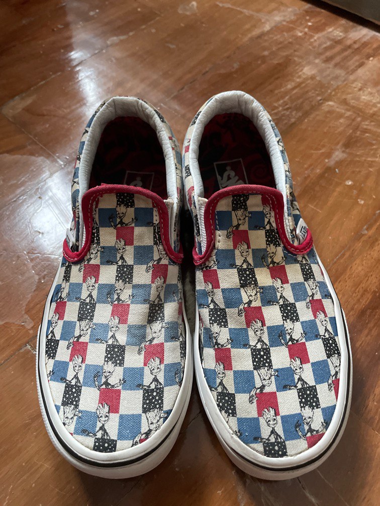 Groot slip on sale on vans