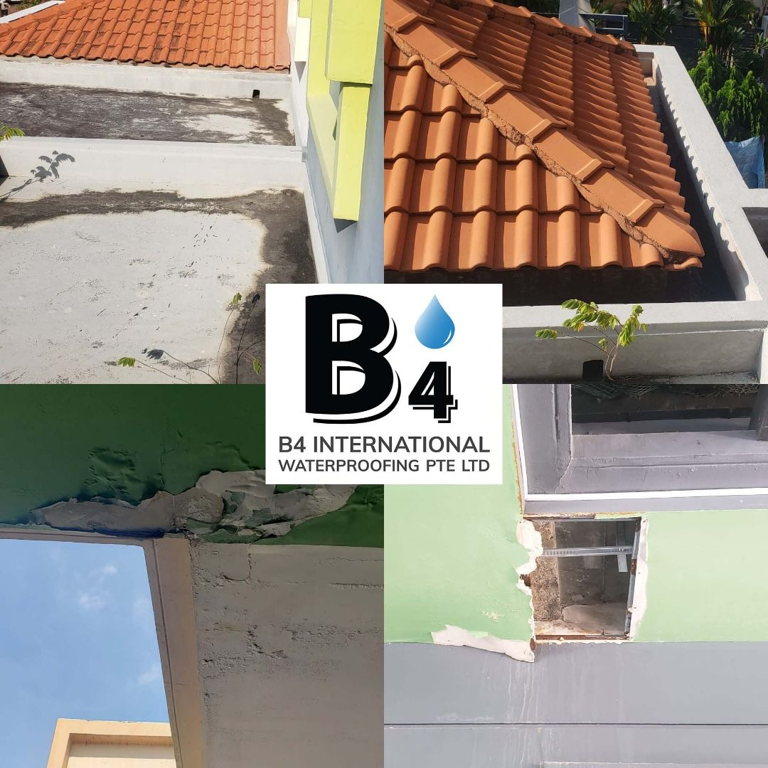 Waterproofing / Water Leakages / Toilet Leakage / Pitch Roof