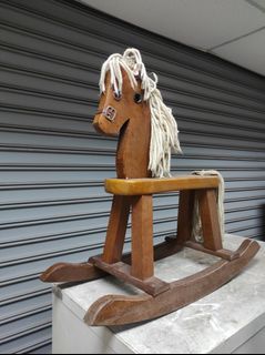 Wooden Rocking Horse