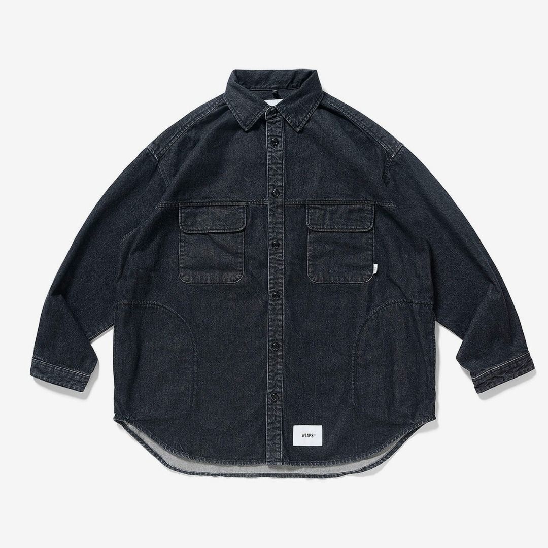 22AW WTAPS WCPO 01 / LS / COTTON. DENIMシャツ - cafechichamogador.ch