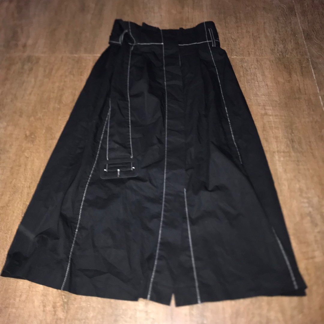 ZARA belted skirt, Women's Fashion, Bottoms, Skirts on Carousell