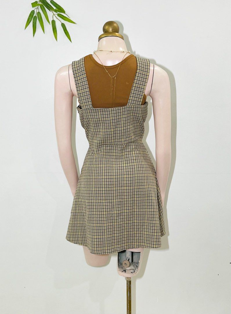 Zara plaid jumper