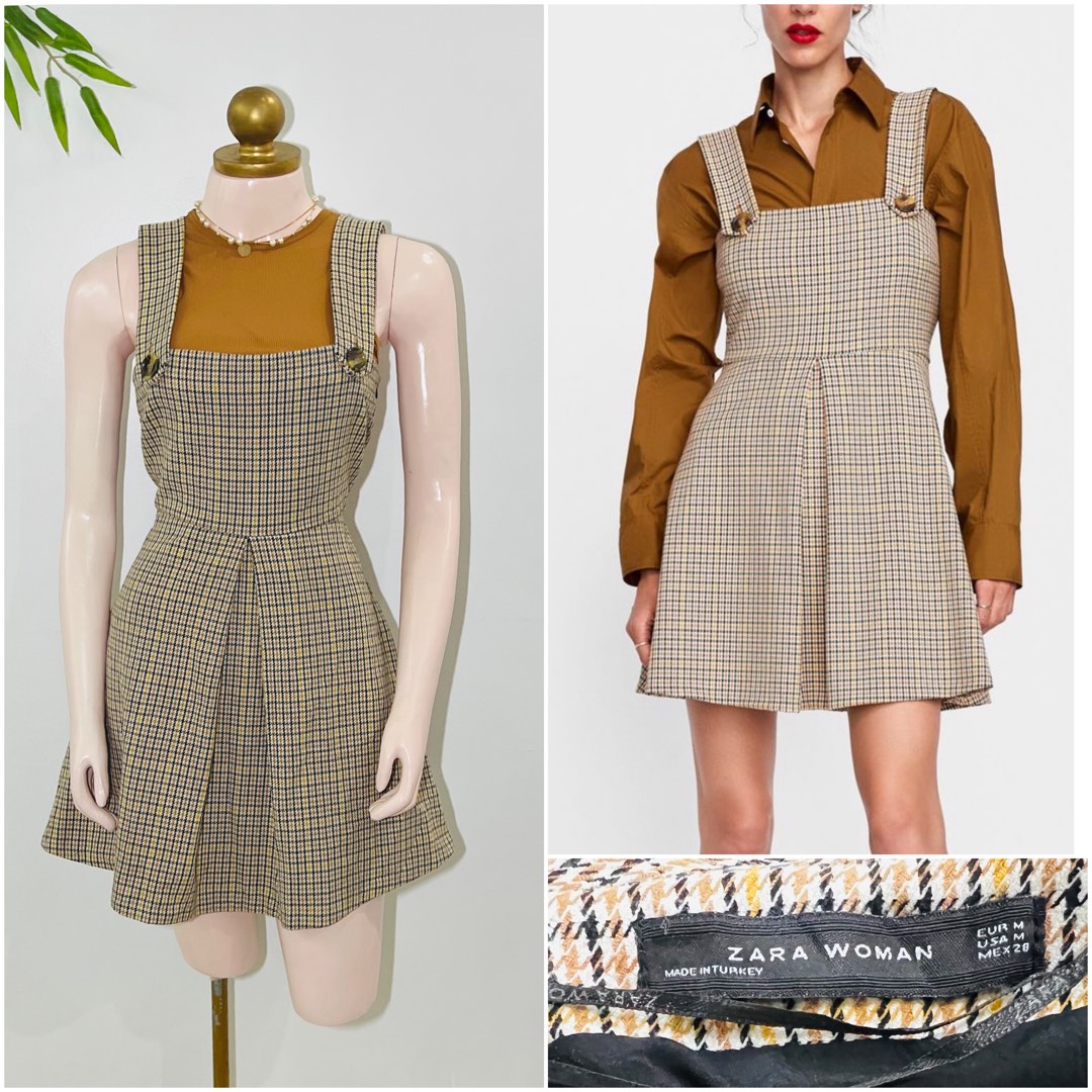Zara plaid jumper