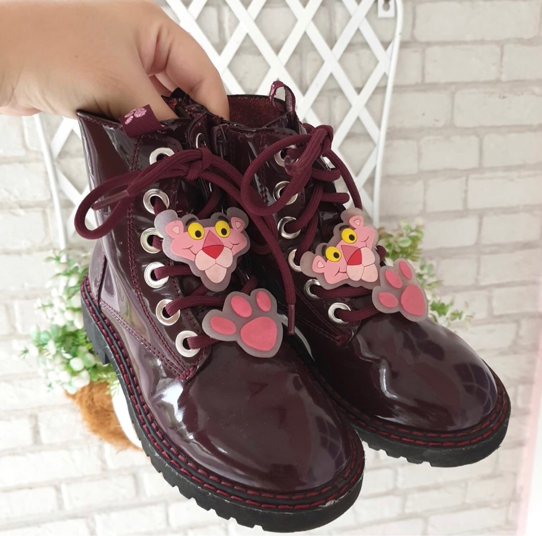 Zara pink deals panther boots