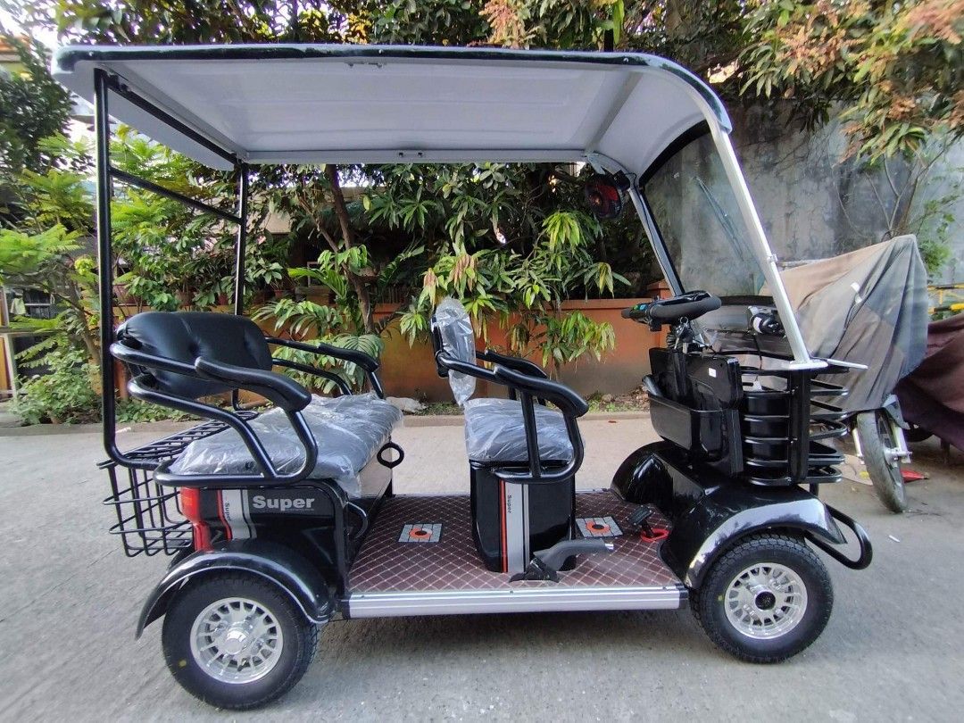 ZEUS SUPER 009 GOLF CAR 4-WHEELS FAMILY SIZE ELECTRIC VEHICLE, Sports ...