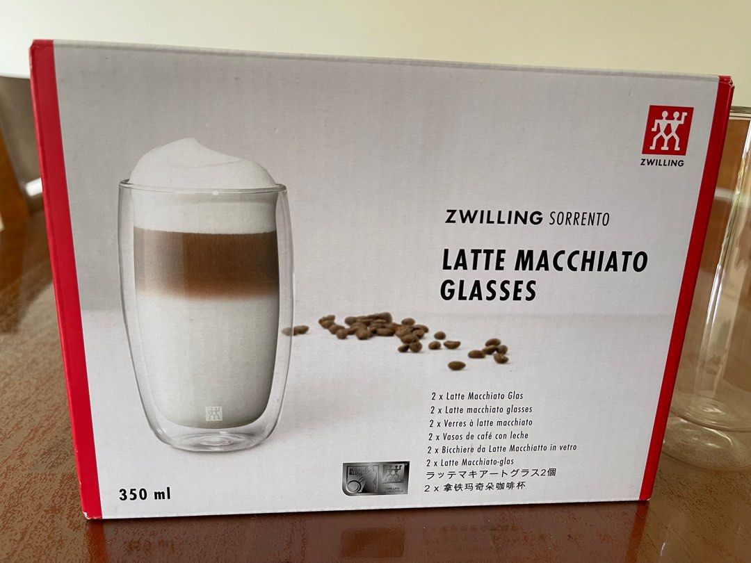 Zwilling Sorrento Latte/Macchiato Glass Set 350 ml / 2 Pcs