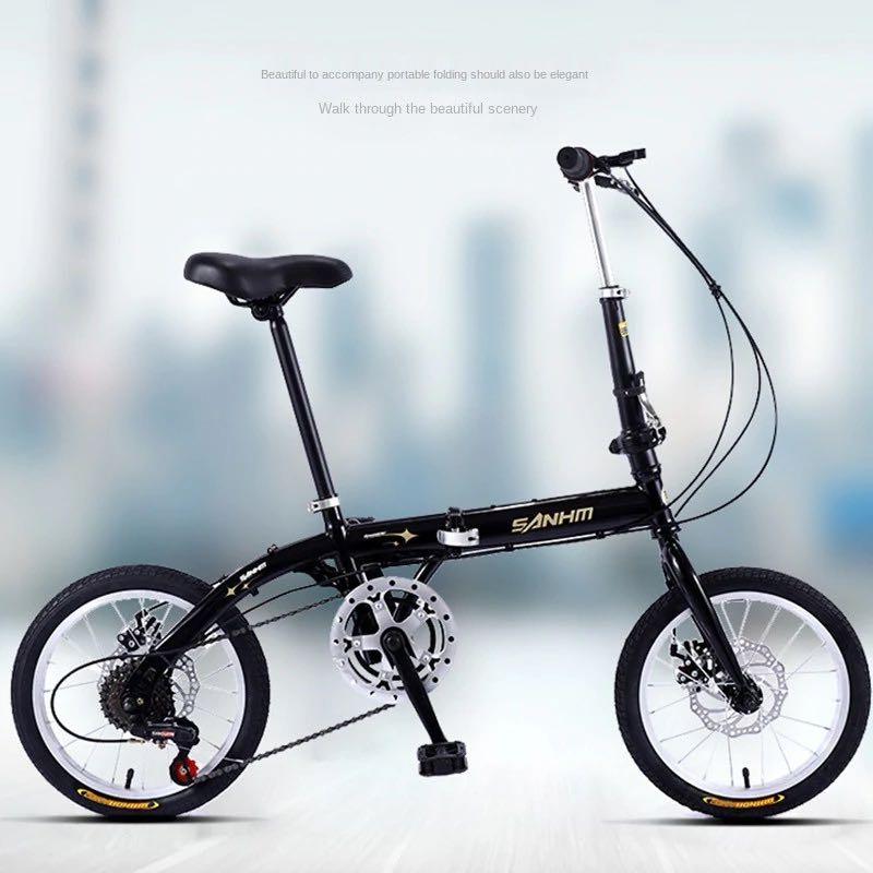 16 Foldable Bicycle Used Sports Equipment Bicycles Parts Bicycles on Carousell