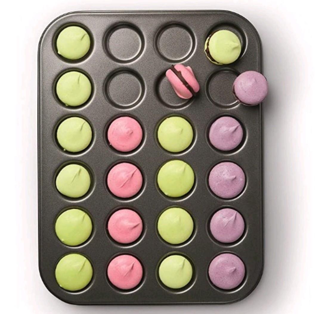 24 Holes Non Stick Mini Muffin Pudding Pan Mold (Category: Bakeware) located in Quezon City. Submitted by maica.store (Listing ID 1141126370, Image 3). Description: *PICKUP LOCATION: Brighton 6, Lancaster New City, General Trias, Cavite. *All listings are on hand and ready for pickup. *PAYMENT via GCash. Product Description Non Stick 24 Cups Mini Muffin Cupcake Pan Mold 100% brand new and high quality Material: Carbon Steel with non-stick coating