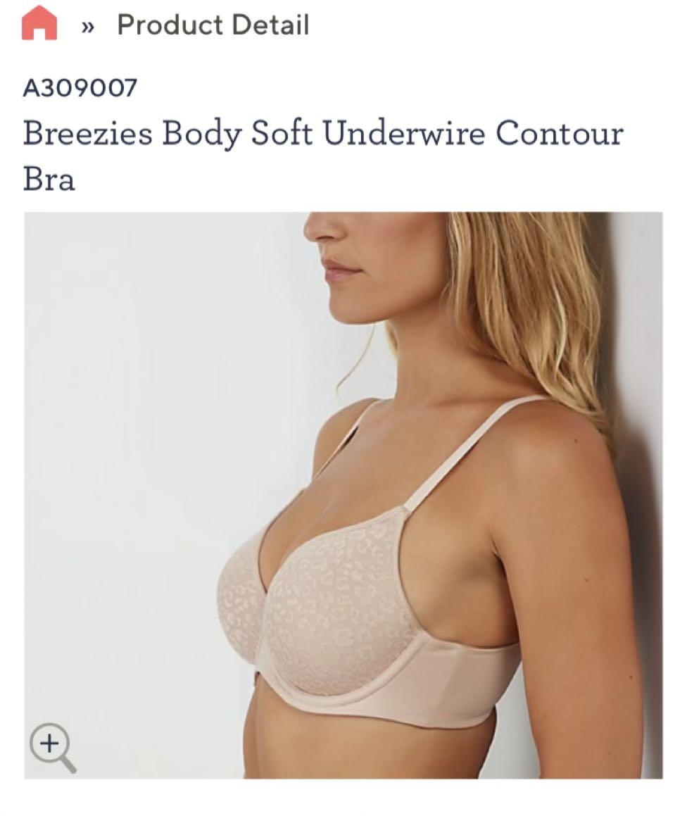 36B Breezies Soft Cup Full Coverage Bra, Women's Fashion, Undergarments &  Loungewear on Carousell