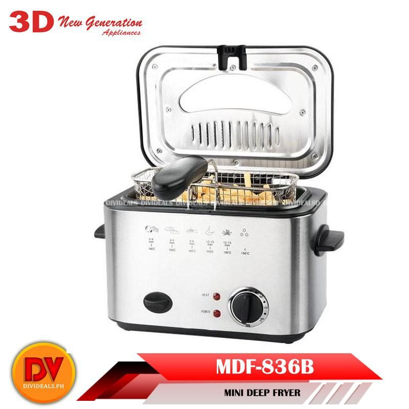 3d mini clearance deep fryer