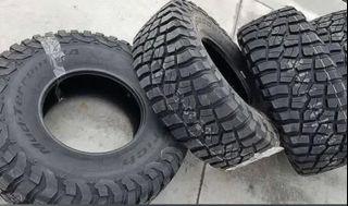 4pcs 265-75-r16 BF Goodrich KM3 Bnew Tires sold as 4 for 60K