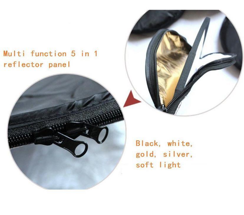 5 in 1 Round Reflector (Category: Other Photography Accessories) located in Manila. Submitted by paoweezyy (Listing ID 1141162057, Image 2). Description: .