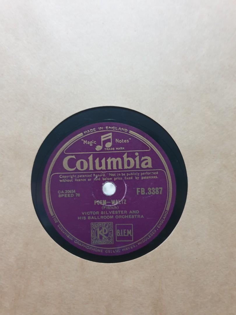 78rpm shellac record, Hobbies & Toys, Music & Media, Vinyls on Carousell