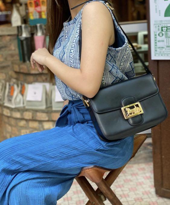Vintage celine box bag top