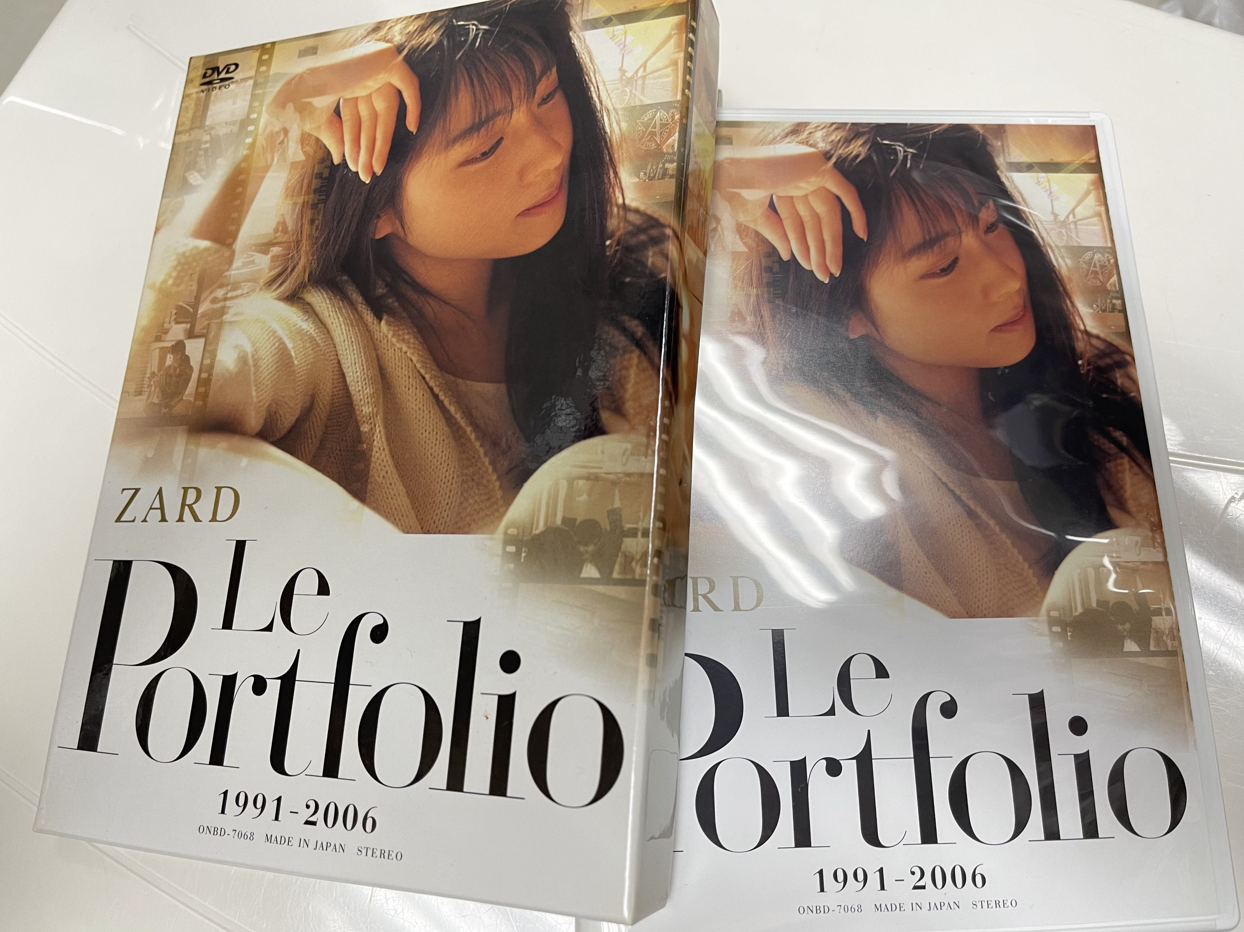 坂井泉水Zard Le Portfolio 1991-2006 靚聲靚畫面日本版日版DVD 極