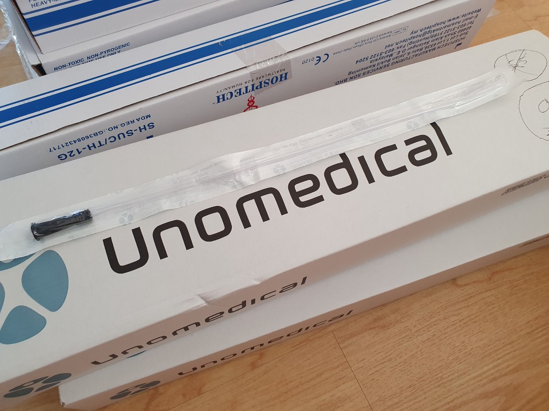 Unomedical urine catheter ch10 & adult diapers & ky jelly, Health