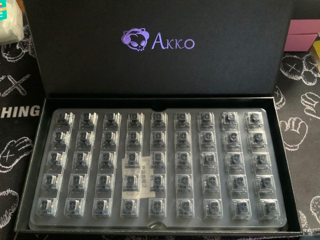 Akko Jelly Black 90 pcs, Computers & Tech, Parts & Accessories ...