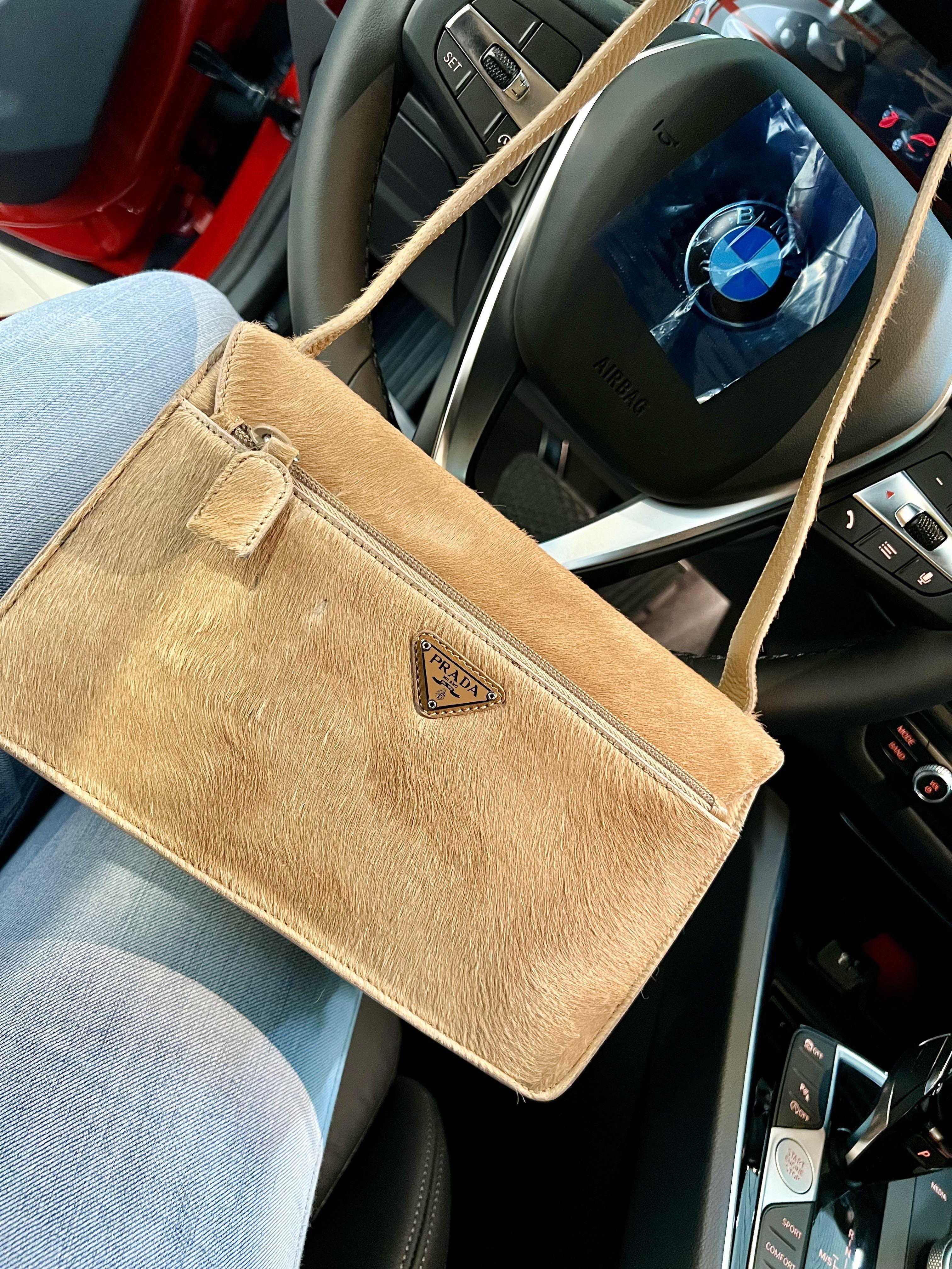 Prada pony hair best sale bag