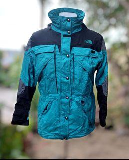 Authentic VINTAGE The North Face Outdoor Concealable Hood Full Zip Jacket