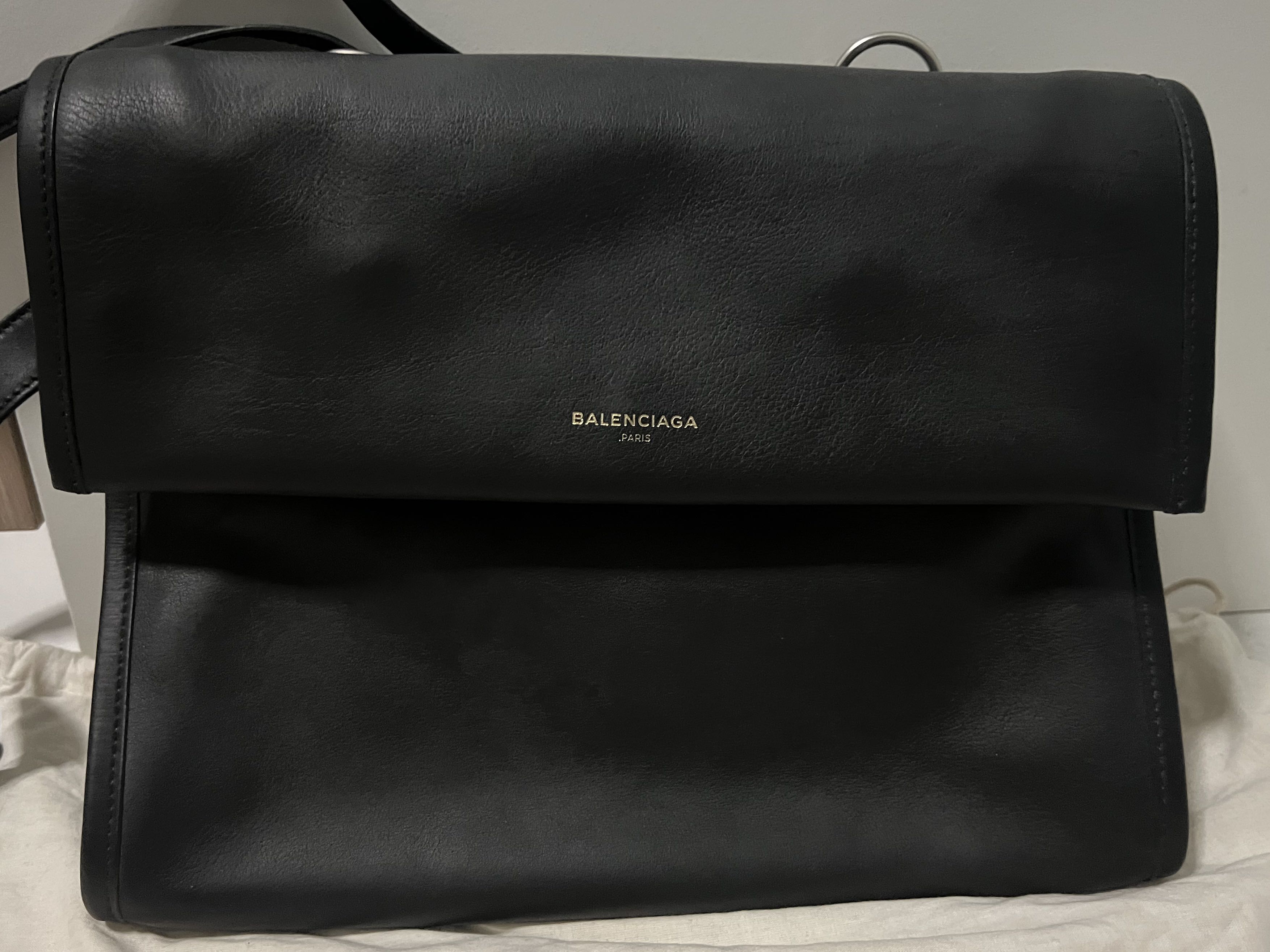 Balenciaga Tool Satchel Bag (Black), Women's Fashion, Bags & Wallets