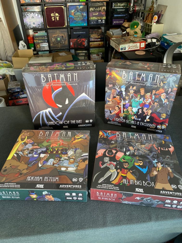 Batman The Animated Series board game, Hobbies & Toys, Toys & Games on  Carousell
