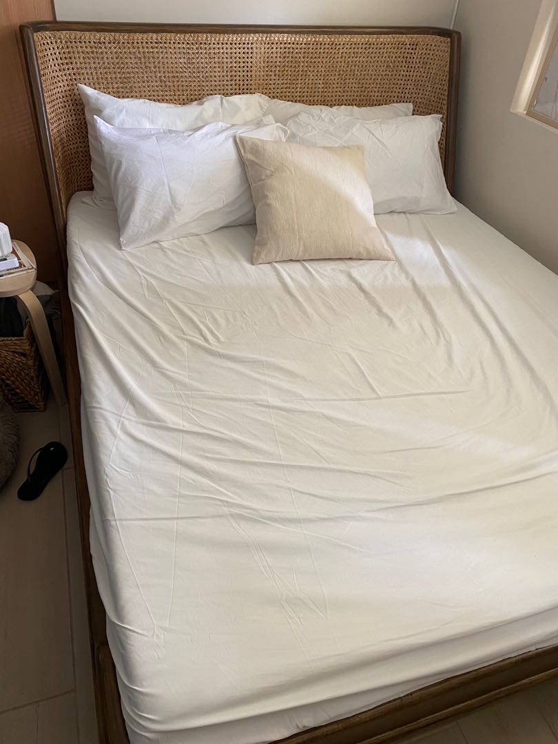 RUSH SALE Bed frame Solihiya x Gmelina Wood, Furniture & Home Living