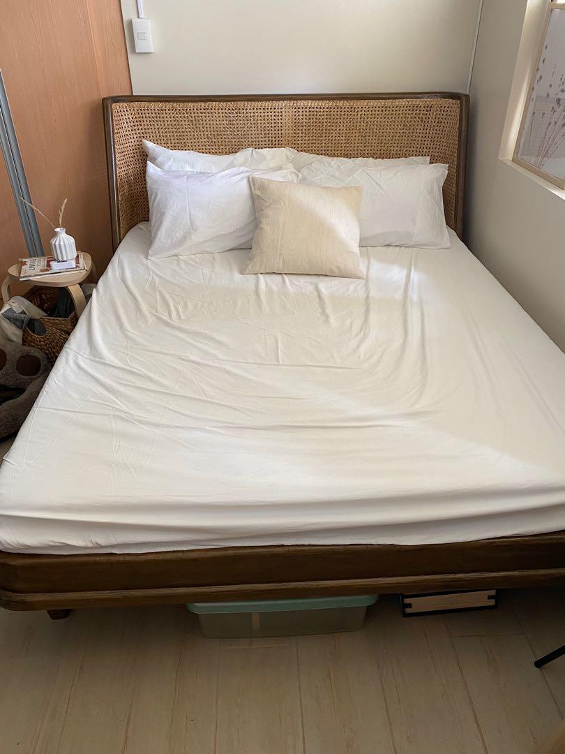 RUSH SALE Bed frame Solihiya x Gmelina Wood, Furniture & Home Living