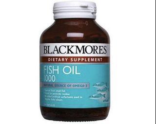 Blackmores Omega 3- Fish Oil 1000mg (120 capsules)