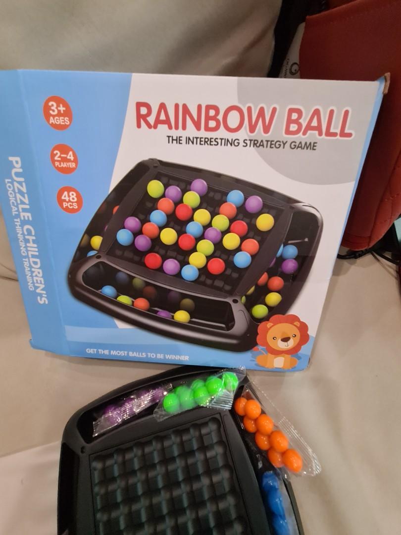 Brand new rainbow ball board game, Hobbies & Toys, Toys & Games on Carousell