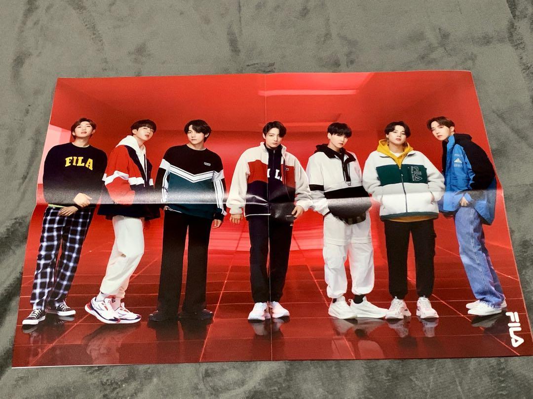 BTS x FILA GO BEYOND Bromide Poster Set 