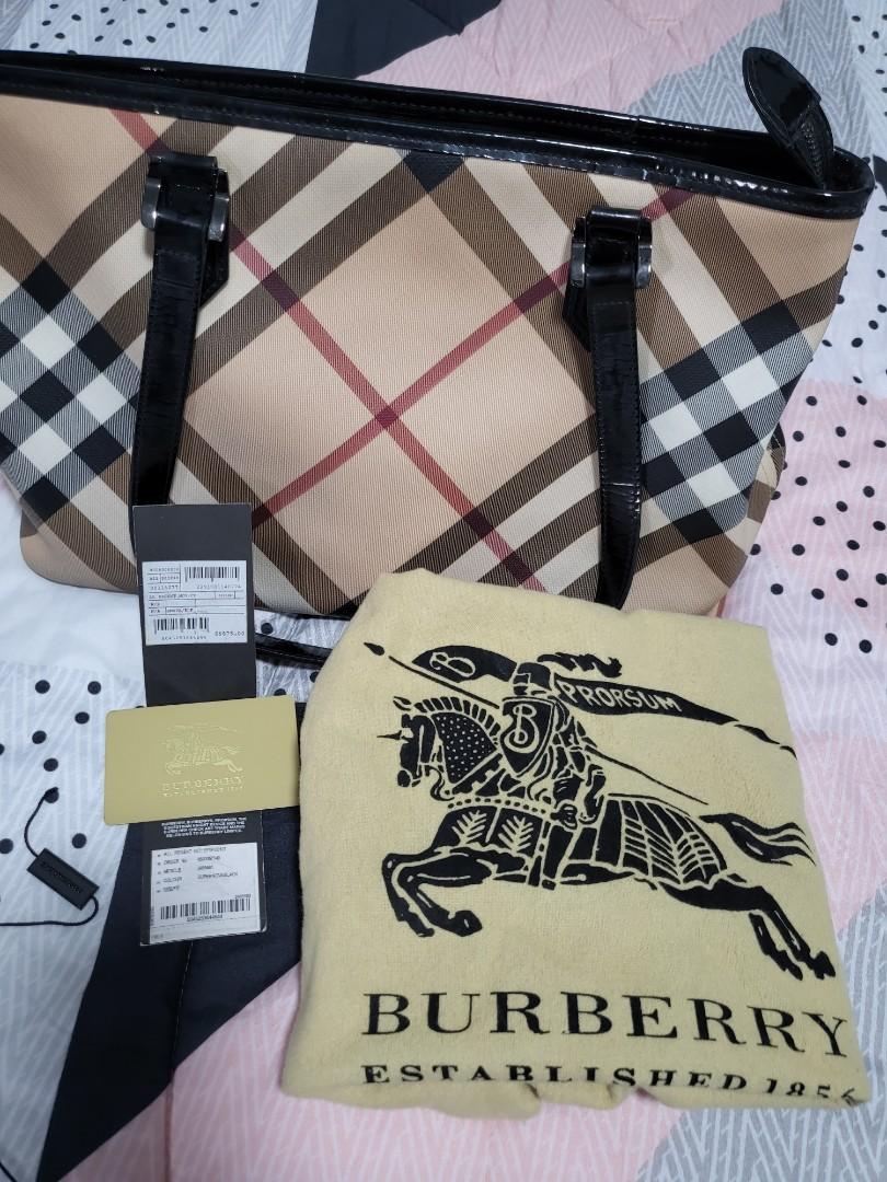 Burberry Supernova Tote Bag Black Women s Fashion Bags Wallets Tote Bags on Carousell