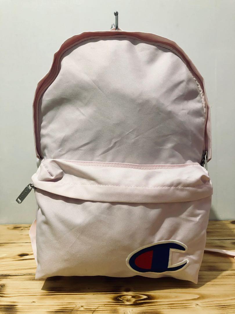 Champion pink backpack hot sale
