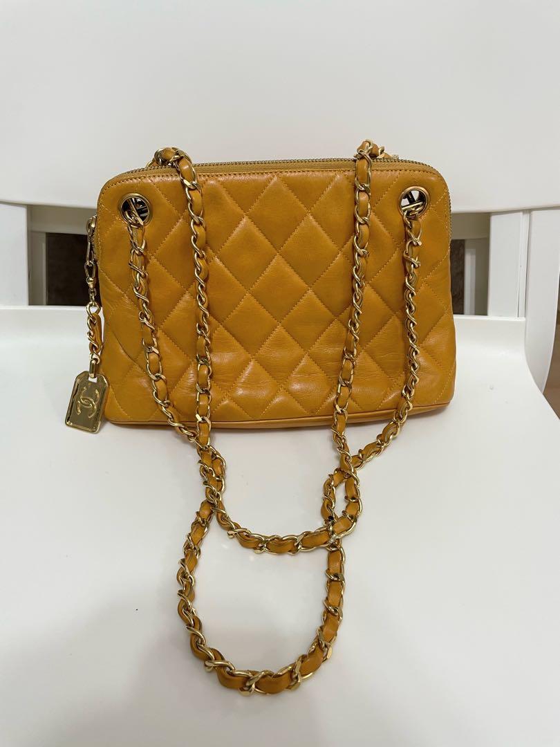 Chanel Yellow Mini Flap Bag 19 series (2014) — Blaise Ruby Loves