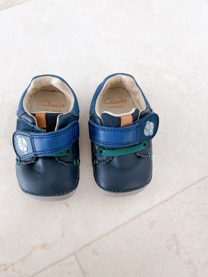 Clarks Baby Boy Shoes, Babies & Kids, Babies & Kids Fashion on Carousell