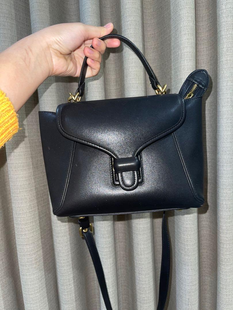 Coach courier carryall black clearance