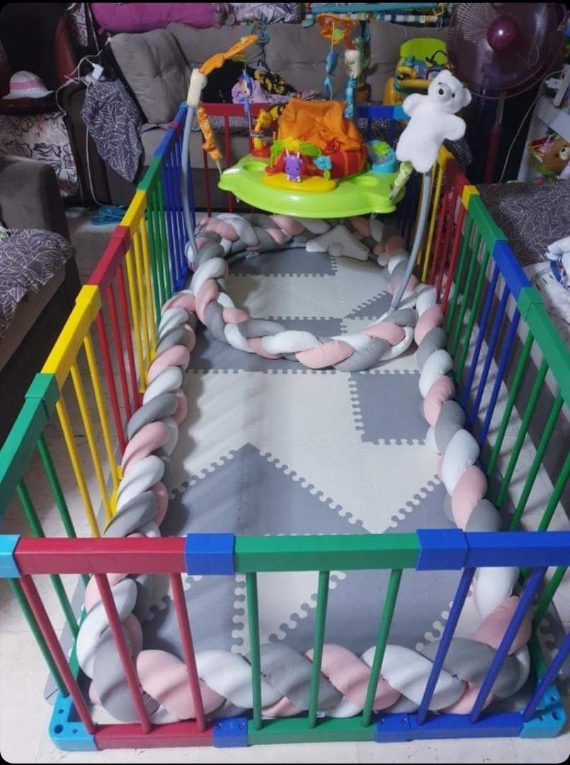 Cocolala Braided Crib Bumper - Sweet Peach (Category: Cots & Cribs) located in Taguig. Submitted by MCSison (Listing ID 1141025206, Image 1). Description: Available 1 set with bag Rfs: outgrown by baby Shipping c/o buyer.