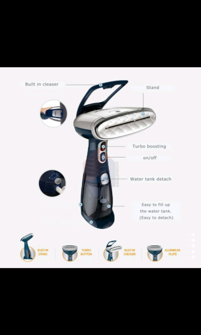 built in steamer for clothes