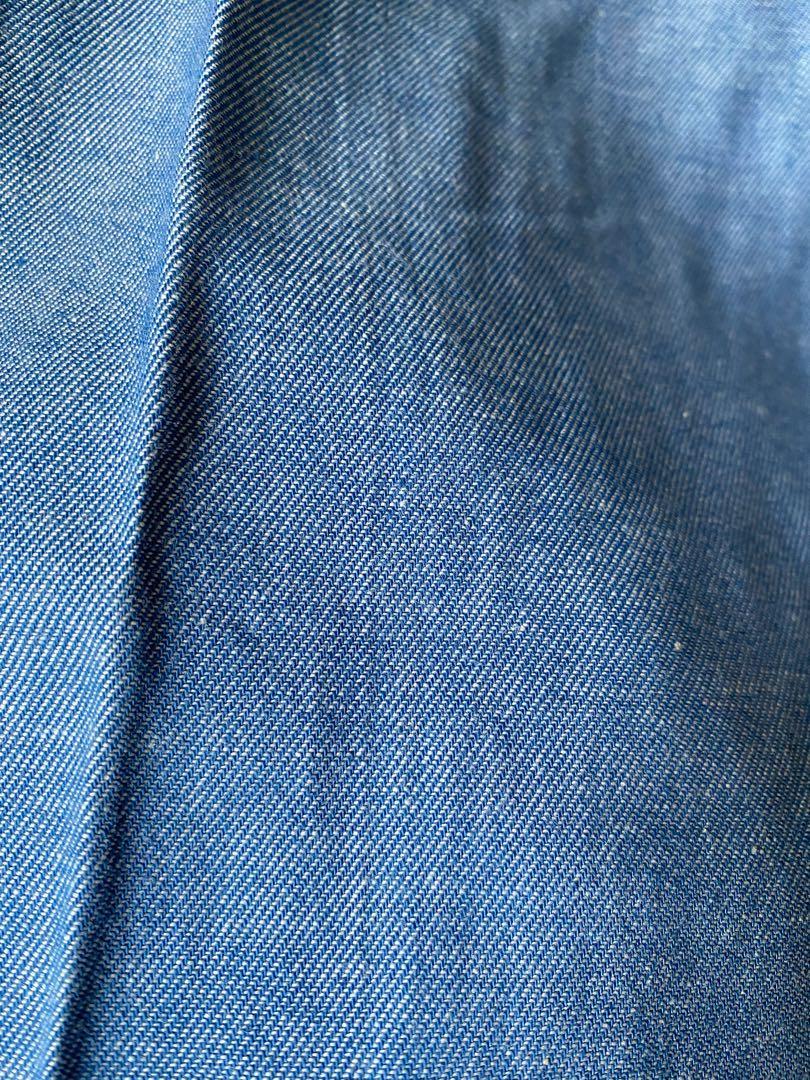 Cotton Ink Blue Pants, Fesyen Pria 